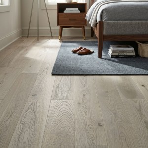 PARQUET PREFINITI - Frassino 1 Strip - Verniciato Opaco Grigio - Spazzolato-6